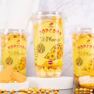Bắp rang bơ đóng cốc Popcorn IAMG 65g các vị