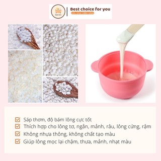 Sáp wax lông cao cấp siêu bám [ 100gr ] Sáp dừa sữa coconut