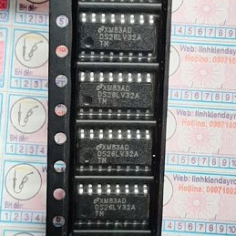 Ds26lv32a ds26lv32at sop-16 bộ thu dòng vi sai quad cmos nâng cao