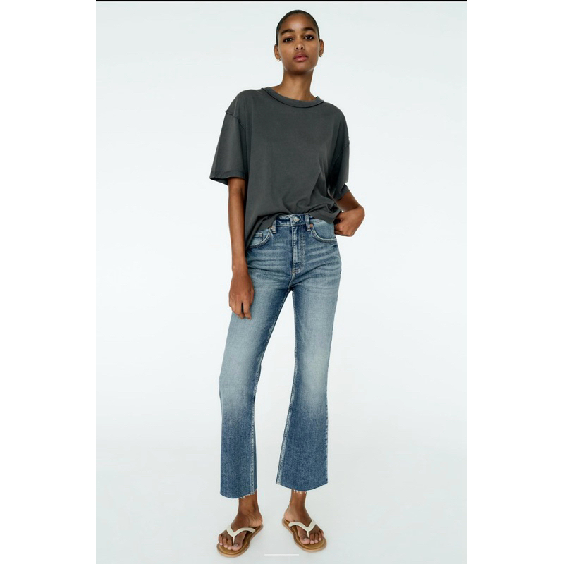 Quần bò ống vảy ZARA authentic (2 màu)