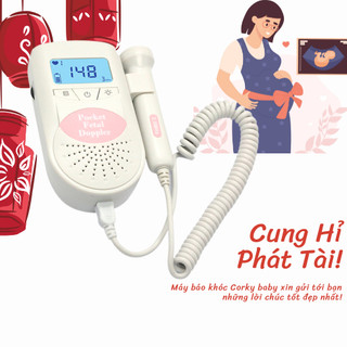 Máy nghe tim thai an toàn dễ sử dụng JPD-100S6