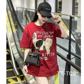 Áo thun nữ SIÊU CẤP form rộng , Áo phông nữ form vừa chất lạnh 2 chiều dày dặn Hot Hit Mie P01