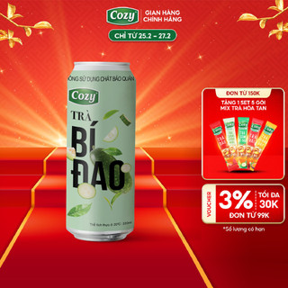 QUÀ TẶNG [LON TRÀ BÍ ĐAO COZY]