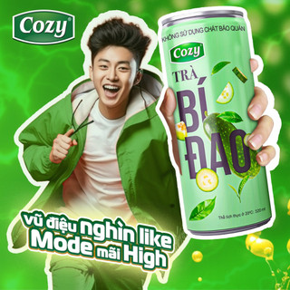 QUÀ TẶNG [LON TRÀ BÍ ĐAO COZY]