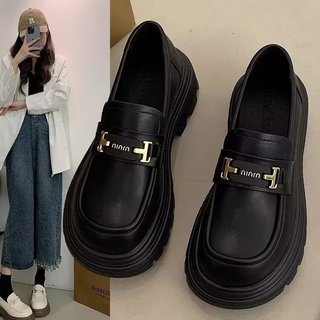 Giày oxford nữ LISA88 chất da mềm đế 5cm nữ tính phong cách hàn quốc LOT6
