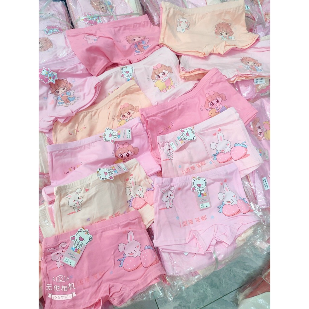 Set 5 quần chip đùi cho bé gái