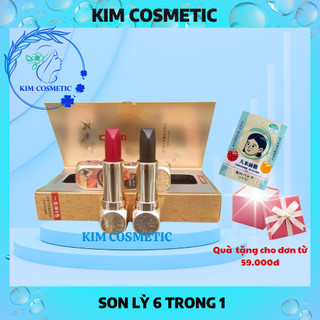 Son agag 6 màu - son nữ hoàng ai cập 6 trong 1 siêu lì, siêu mềm, siêu mịn môi