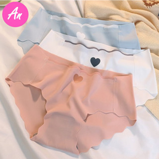 Quần Lót Nữ Đúc Su Tim Thun Lạnh viền sóng gợi cảm đính trái tim nhỏ