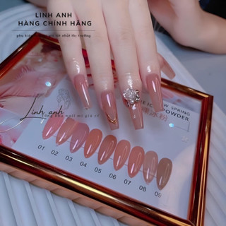 [Giá rẻ nhất] Set sơn thạch 9 màu Very good nail chính hãng, set thạch tông nude, chất sơn loại 1 tặng kèm bảng sơn sẵn
