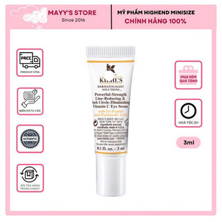Kem Mắt Mờ Thâm Bọng 𝐊𝐢𝐞𝐡𝐥𝐬 Strength Line Diminishing Vitamin C | Gói 1.5ml - Tuýp 3ml
