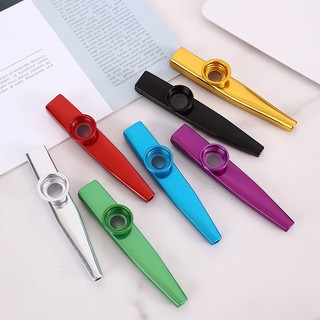Kèn kazoo nhiều màu  kim loại