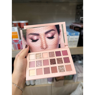 (Bill Us) Bảng phấn mắt Huda Beauty The New Nude Eyeshadow Palette 18 ô siêu mềm mịn, bám