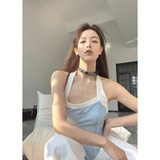 Váy thắt eo xanh - QCCC
