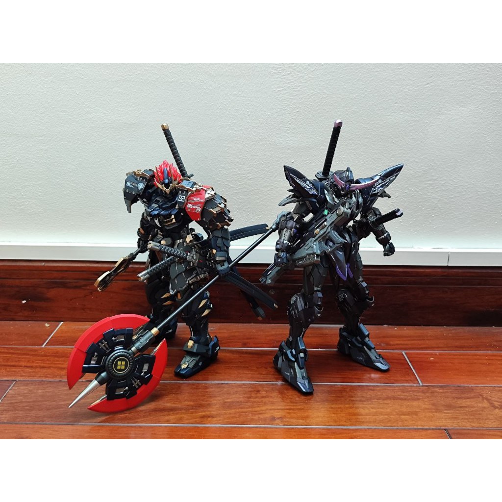 Moshow Metalbuild 1/72 MCT-J02 Takeda Shingen & MCT-J03 Date Masamune Black