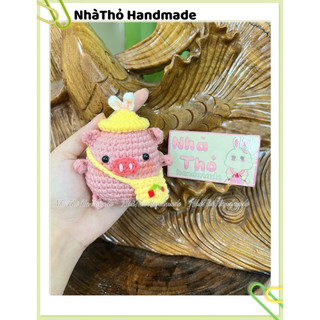 Móc khoá len con Heo Handmade 🐷🐷