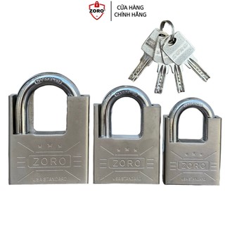 Ổ khóa ZORO đủ kích thước 5P,6P,7P chìa muỗng-hợp kim siêu cứng và chắc,ổ khóa chống cắt khóa cửa nhà công nghệ mỹ