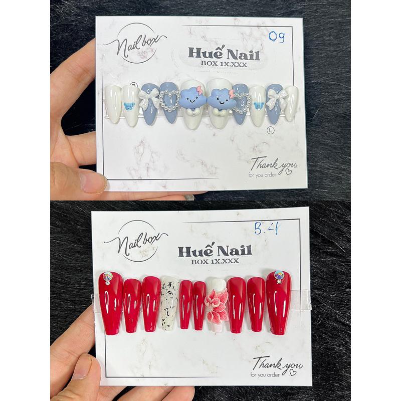 NAILBOX thiết kế sơn gel đầy đủ mẫu sang chảnh, bánh bèo, dễ thương