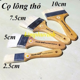 Cọ lông thỏ mềm - cọ thanh bình lông thỏ - cọ quét sơn tốt