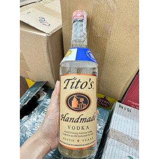 VODKA TITOS 750ML DÙNG PHA CHẾ