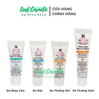 [ Rẻ Vô Địch ] Kem Chống Nắng Thoáng Nhẹ Kiehl's Ultra Light Daily UV 5ml