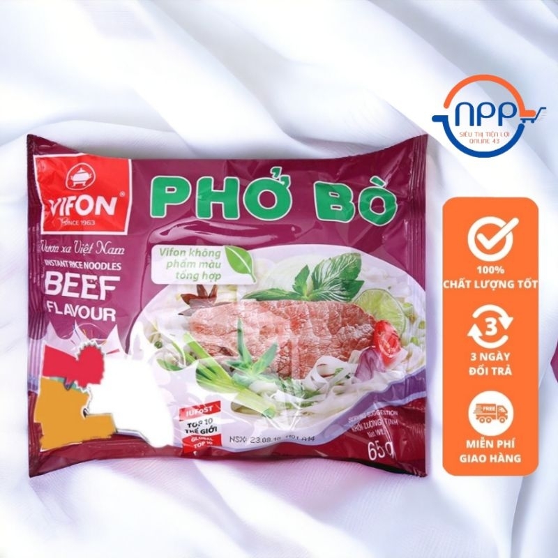 Phở Bò ViFon Gói 65g