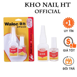 Keo bê tông nail waloc, keo đính đá dán móng siêu chắc, gắn móng giả chăm sóc móng chính hãng