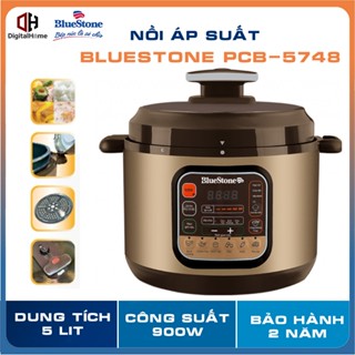 Nồi Áp Suất Điện Tử BlueStone PCB 5748, Công Suất 900W, Dung Tích 5Lit, Bảo Hành Chính Hãng 2 Năm