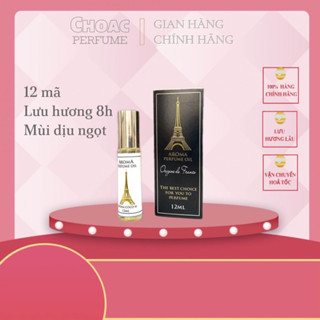 Tinh Dầu Nước Hoa Pháp Aroma Perfume Oil 12ml dạng lăn