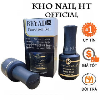 Base Top Beyad, base top phụ kiện nail Mỹ liên kết siêu bền chính hãng