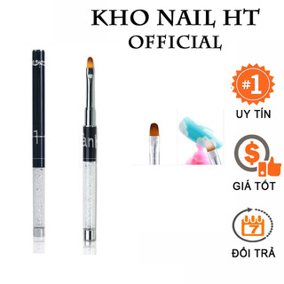 Cọ đắp gel cọ đắp bột cán đá đầu tròn