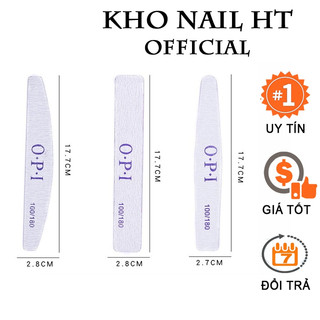 Dũa bột móng, phao dũa móng nhám OPI độ nhám 100/180