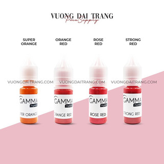 Mực gamma phun, xăm chân mày, môi chính hãng 10ml, 5ml, 3.3ml