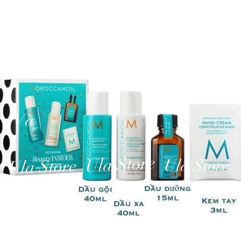 [Fullbox]Set Dưỡng MOROCCANOIL Mini 4 Món