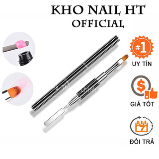 Cọ đắp gel gôm 2 đầu tiện dụng