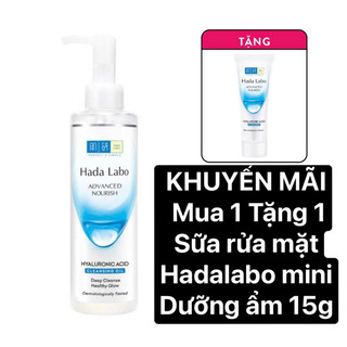 HADALABO Dầu tẩy trang sạch sâu Dưỡng Ẩm Tối Ưu Hada Labo Advanced Nourish Hyaluron Cleansing Oil 200l