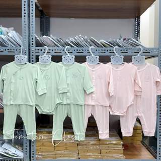 Bộ dài tay sơ sinh La pomme 0m - 6m