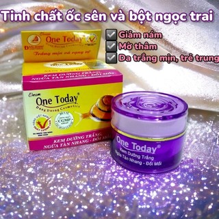 Kem ốc sên one today trắng da ngừa nám tàn nhang đồi mồi