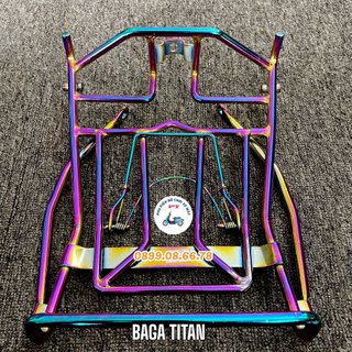 Baga Xe AirBlade (AB) 125/150 đời 2016, 2017, 2018, 2019, 2020, 2021 - phủ Titan - 10 ly