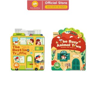Stickers dẻo dùng nhiều lần Mideer Reusable Jelly Sticker Set dán được trên nhiều bề mặt - Richy bookshop