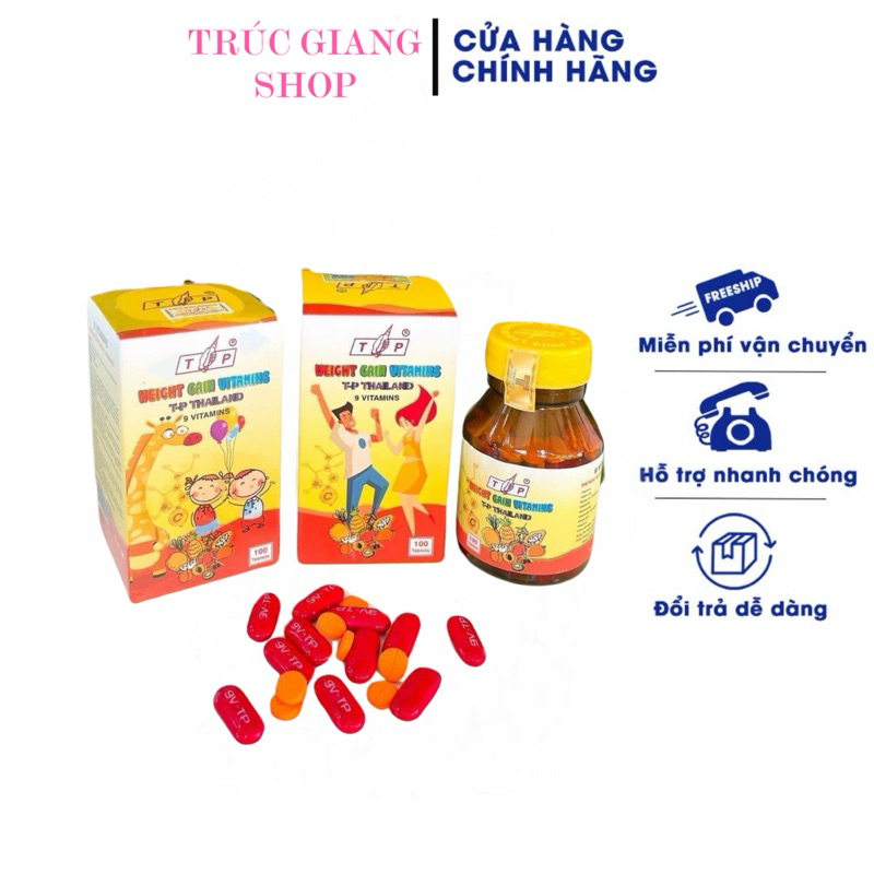 VITAMIN TĂNG CÂN TP THÁI LAN 100 viên