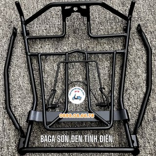 Baga sơn đen tĩnh điện Xe AirBlade / AB 125/150 - Đời 2016, 2017, 2018, 2019, 2020, 2021 - 10 ly chắc chắn