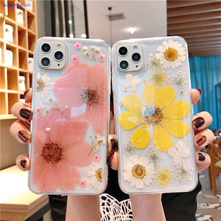 SALE - Ốp Điện Thoại Hoa Khô Thật iPhone 11 Pro MaxVỏ Mềm Hoa Thủ Công