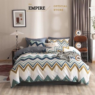 Bộ chăn ga gối nệm đệm set 4 món cotton 100% Empire cao cấp bo chun drap ga giường - Bình Châu Bedding & Decor