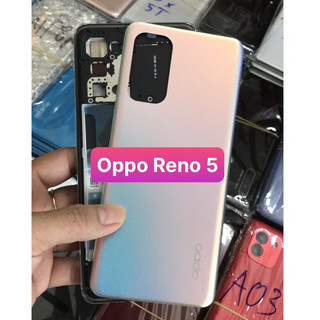 Bộ Vỏ sườn Oppo Reno 5 4G zin kèm kính camera,nút bâm