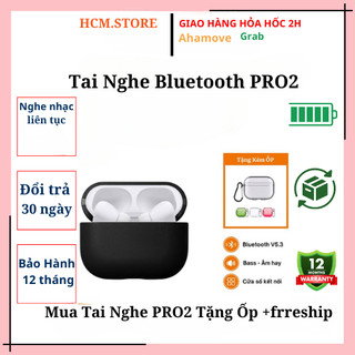 Tai nghe Bluetooth P2 cao cấp, pin 4h âm hay bass tốt & đàm thoại micro tích hợp.Lỗi 1 Đổi 1 HCM.STORE