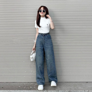 Áo Thun Cổ 3 Phân Logo Ngựa Basic Form Vừa SNUPIu