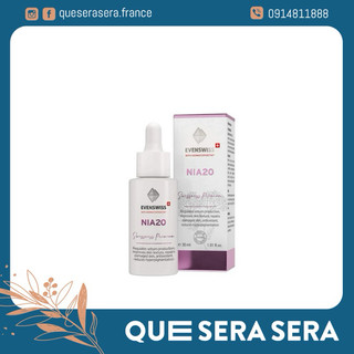 Serum cấp ẩm, làm se khít lỗ chân lông Nia 20 Evenswiss