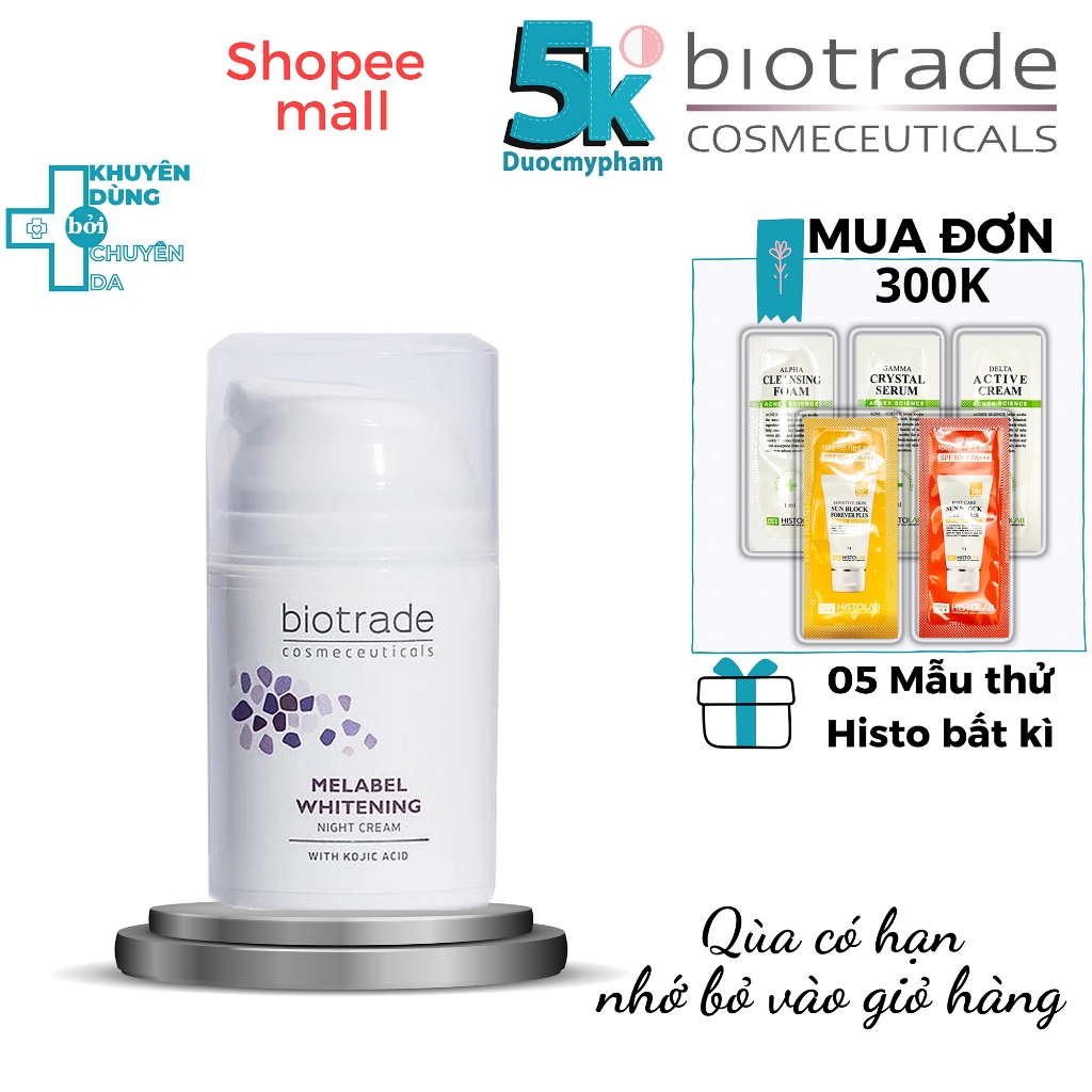 Kem chống nắng Biotrade Melabel Sun Cream SPF50+ - Dành cho da mụn, nhạy cảm và sau laser 50ml