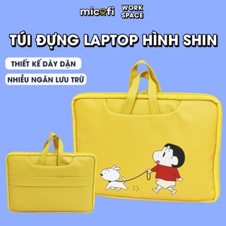 Túi Đựng Laptop Micofi Da PU Đựng Máy Tính Bảng Chống Sốc Chống Thấm 13.3 14 15.6 inch Nhiều Ngăn Có Quai Xách