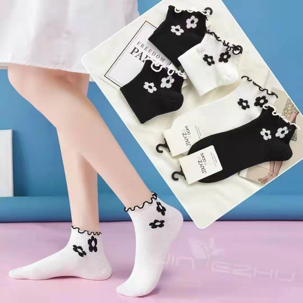 Dép sục cross nữ Lainiki đế bánh mỳ 2 lớp hàng loại 1 stiker hình cún mẫu hotrend năm nay 637+18